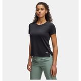 Under Armour Kadın Ua Launch Camo Kısa Kollu T-Shirt - XS - Siyah