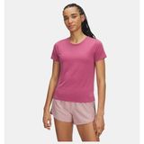 Under Armour Kadın UA Launch Kısa Kollu T-shirt - Kırmızı - XS