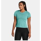 Under Armour Kadın UA Launch Splatter Kısa Kollu T-shirt - Turkuaz-482 - XS