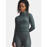 Under Armour Kadın Ua Meridian Suede Effect Full Zip Ceket %82 Polyester Fitted Tasarım - Mavi