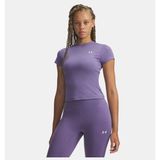 Under Armour Kadın UA Motion Fitted Kısa Kollu T-Shirt - Mor