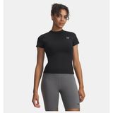 Under Armour Kadın UA Motion Fitted Kısa Kollu T-Shirt - Siyah