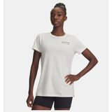 Under Armour Kadın UA Project Rock Graphic Kısa Kollu T-Shirt - Kahverengi - XS