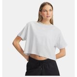 Under Armour Kadın UA Rival Boxy Solid T-Shirt - XS - Gri-023