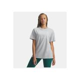 Under Armour Kadın UA Rival Oversize Campus Tee T-Shirt, Gri, XS