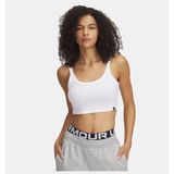 Under Armour Kadın Ua Rival Rib Baby Atlet 6000265-100 - XL - Beyaz-100