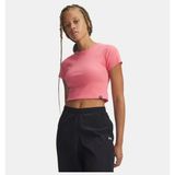 Under Armour Kadın UA Rival Rib Baby Tee T-shirt - Pembe