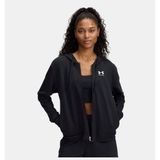 Under Armour Kadın UA Rival Terry Fermuarlı Ceket - S - Siyah-001