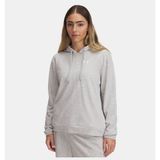 Under Armour Kadın UA Rival Terry Kapüşonlu Sweatshirt - XS - Gri-011