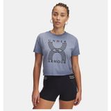 Under Armour Kadın Ua Run 96 Graphic T-Shirt - Gri