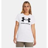 Under Armour Kadın UA Sportstyle Graphic Kısa Kollu T-shirt - Beyaz - XS