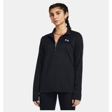 Under Armour Kadın UA Tech 1/2 Fermuarlı- Solid Uzun Kollu T-shirt - Siyah-001
