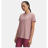 Under Armour Kadın UA Tech Rib T-shirt - Pembe