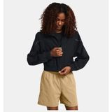 Under Armour Kadın Ua Unstoppable Crop Ceket Uzun Kol Siyah-001 L Beden Modern Kesim