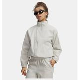 Under Armour Kadın UA Unstoppable Woven Fermuarlı Ceket - Beyaz - XL