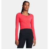 Under Armour Kadın Ua Vanish Dikişsiz Uzun Kollu Tişört 1379150-713 - Kırmızı-713