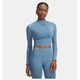 Under Armour Kadın UA Vanish Seamless Uzun Kollu T-Shirt - Mavi - Mavi