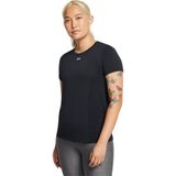 Under Armour Kadın Vanish Seamless Loose Siyah Desenli Tişört Nefes Alabilir Kumaş ile Rahat Kullanım