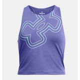 Under Armour Kız Çocuk Motion Branded Crop Atlet - Mor-561