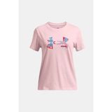 Under Armour Kız Çocuk Tişört 1389769-647 - Pembe - 8 Yaş