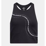 Under Armour Kız Çocuk UA Motion Branded Crop Atlet - Siyah-001