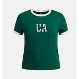 Under Armour Kız Çocuk Ua Ringer Tee T-Shirt - L - Yeşil