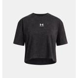 Under Armour Kız Çocuk UA Rival Wash Kısa Kollu T-Shirt - Siyah-001 - XL