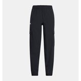 Under Armour Kız Çocuk UA Rival Woven Cargo Eşofman Altı - S - Siyah-001