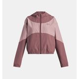 Under Armour Kız Çocuk UA Rival Woven Kapüşonlu Ceket - S - Kahverengi-651