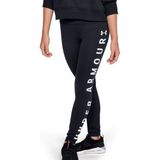 Under Armour Kız Çocuk UA Sportstyle Markalı Tayt 1348207-001 - 15 - 16 Yaş - Siyah-001