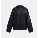 Under Armour Kız Çocuk Ua Sportstyle Windbreaker Mont 1384206-001 - 8 - 9 Yaş - Siyah-001