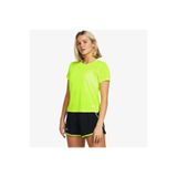 Under Armour Launch Kadın Sarı Günlük Antrenman T-Shirt