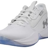 Under Armour Lockdown 7 Erkek Basketbol Ayakkabısı White/White/Metallic Silver 41 EU
