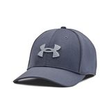 Under Armour M BLITZING LOW STR Erkek Şapka Downpour Gray / / Harbor Blue S/M