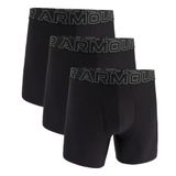 Under Armour M UA Performance Tech 6 İnç Erkek İç Giyim, Siyah, L
