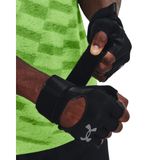 Under Armour M WEIGHTLIFTING GLOVES Erkek Antrenman Eldiveni Black / Black / Pitch Gray MD