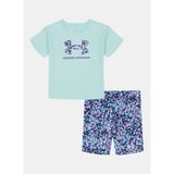 Under Armour Mavi Kız Çocuk Baskılı Şort Takım ASJI1MR-372-UA Prınted Bıke Short S - 5 - 6 Yaş - Mint