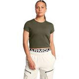 Under Armour Meridian Baby Kadın Yeşil Antrenman T-Shirt 1387729-390 - XS
