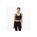 Under Armour Meridian Piped Crop Kadın Siyah Koşu Atlet
