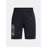 Under Armour Normal Siyah Erkek Çocuk Şort Lastikli Bel Düz Desenli Hafif Kumaş - 13 - 14 Yaş