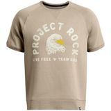 Under Armour Pjt Rck Eagle Grphc SS Crew Erkek T-shirt, Kahverengi, S