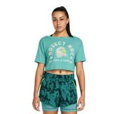 Under Armour Project Rock Balance Graphic Yeşil Kısa Kollu Kadın T-Shirt
