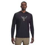 Under Armour Project Rock Iso-Chill Kapüşonlu Sweatshirt Siyah