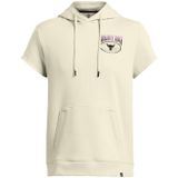 Under Armour Project Rock Q1 SS Icon Fleece HD Erkek Kapüşonlu Sweatshirt, Bej, M