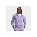 Under Armour Rival Fleece Kadın Mor Dik Yaka Sweatshirt