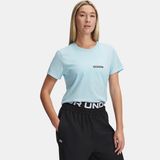 Under Armour Rival Outline Ss Kadın Gri T-SHIRT.494