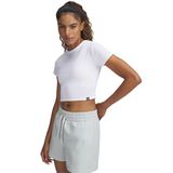 Under Armour Rival Rib Kadın Baby T-Shirt Beyaz M