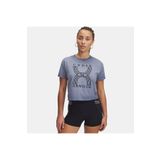 Under Armour Run 96 Graphic Kadın Mavi T-shirt