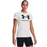 Under Armour Sportstyle Graphic Beyaz Siyah Kısa Kollu Kadın T-Shirt