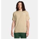 Under Armour Sportstyle Left Chest Ss Erkek Tişört - Bej